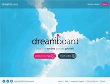 Tablet Screenshot of dreamboard.com